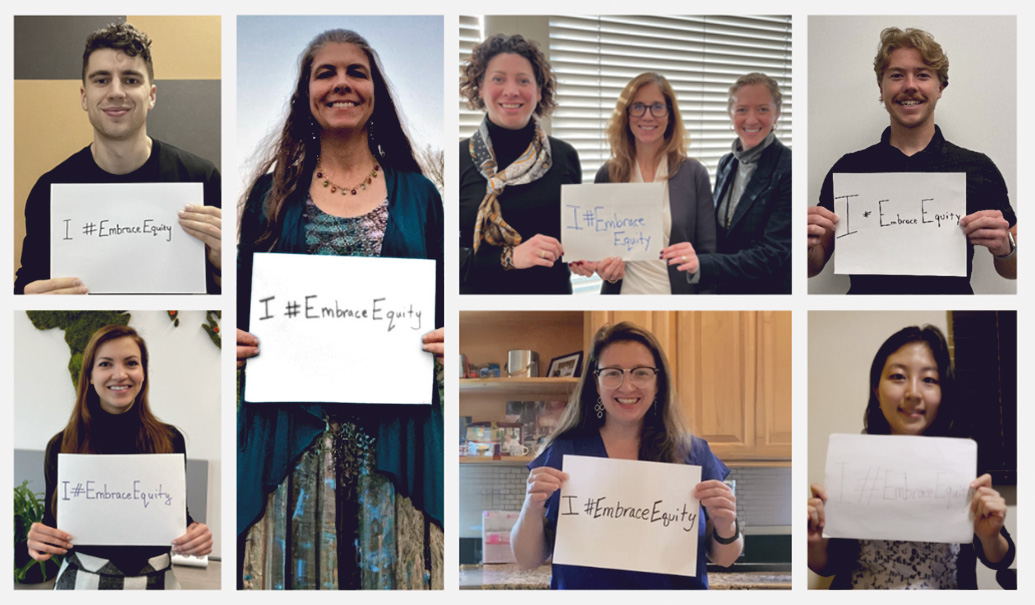ZSers #EmbraceEquity for International Women’s Day