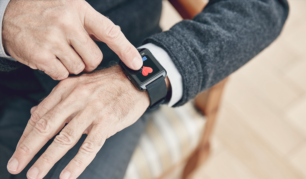 Person-checking-health-smartwatch-insights