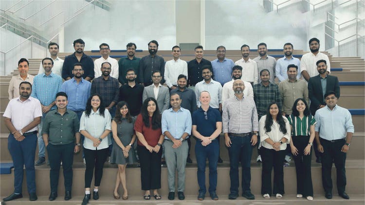 A group of ZS leaders at the Zenith training and development workshop