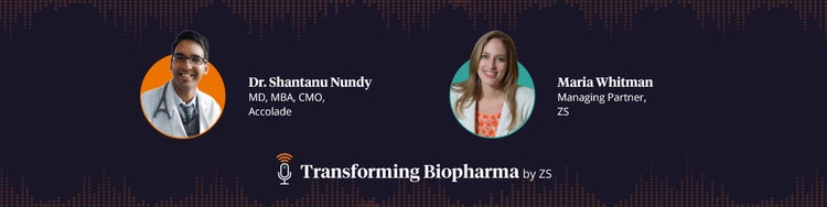 Headshot of shantanu nudy & Maria whitman